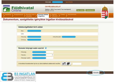 ingyenes fldhivatali lekrdezs|Földhivatali Portál